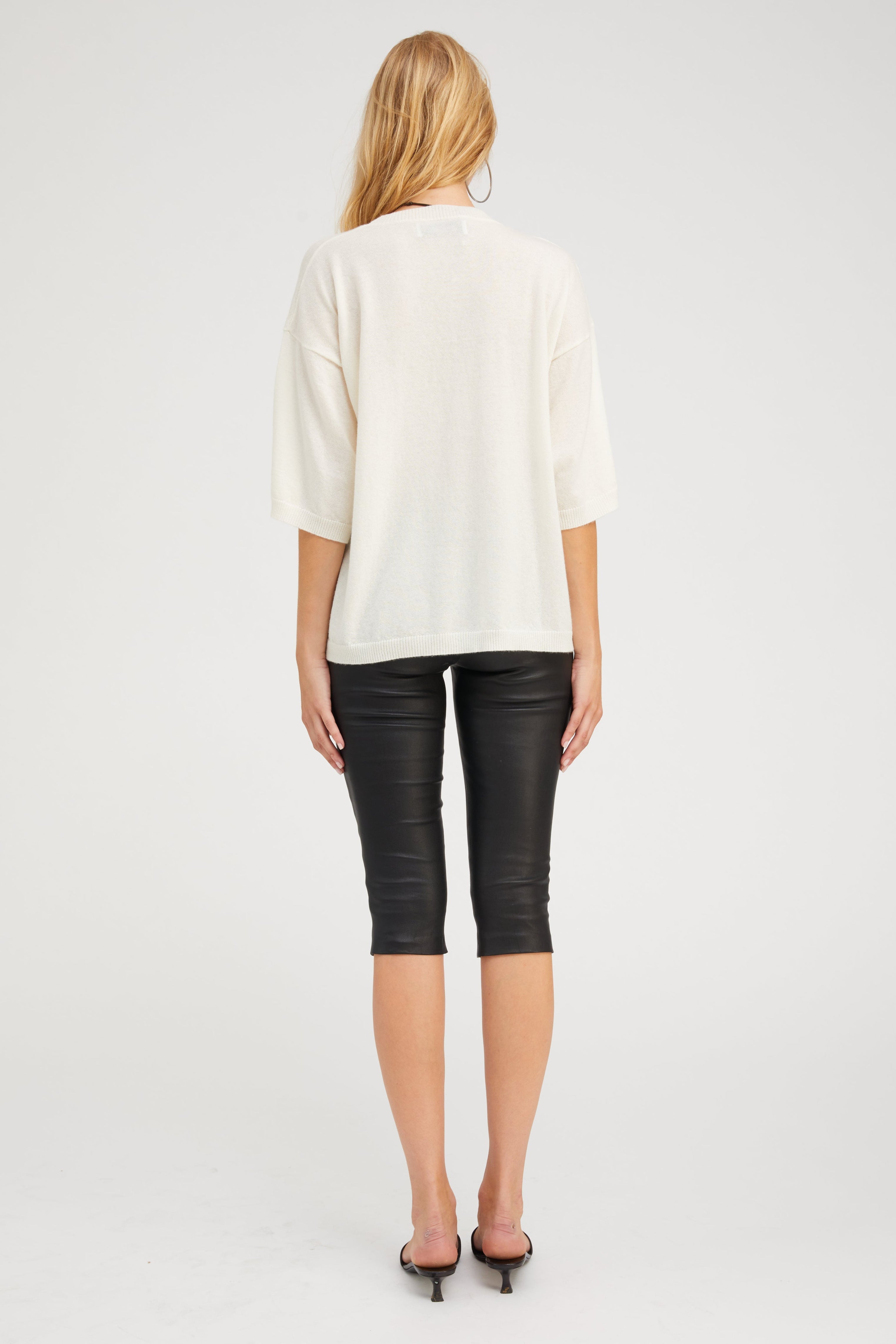 Chalk Cashmere Boxy Tee
