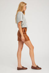 Heather Grey V-Neck Tee