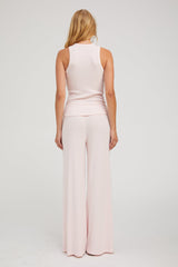 Ballet Rib Wide Leg Pants