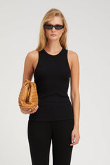 Black Rib Racer Tank