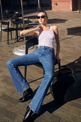 Charlotte Micro Flare Denim