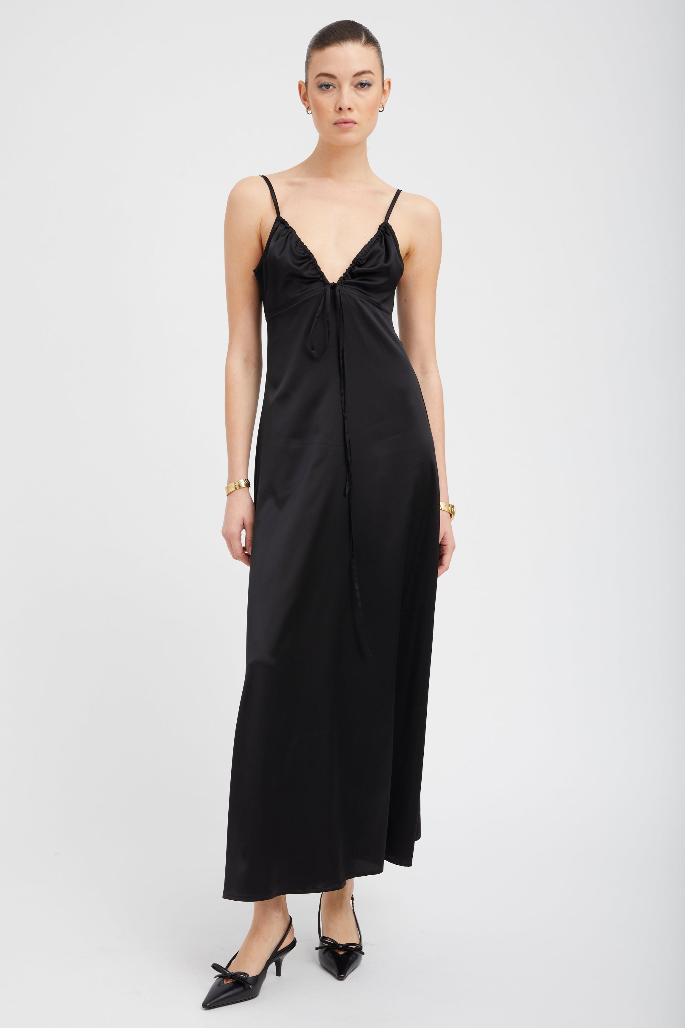 Black Silk Ibiza Dress