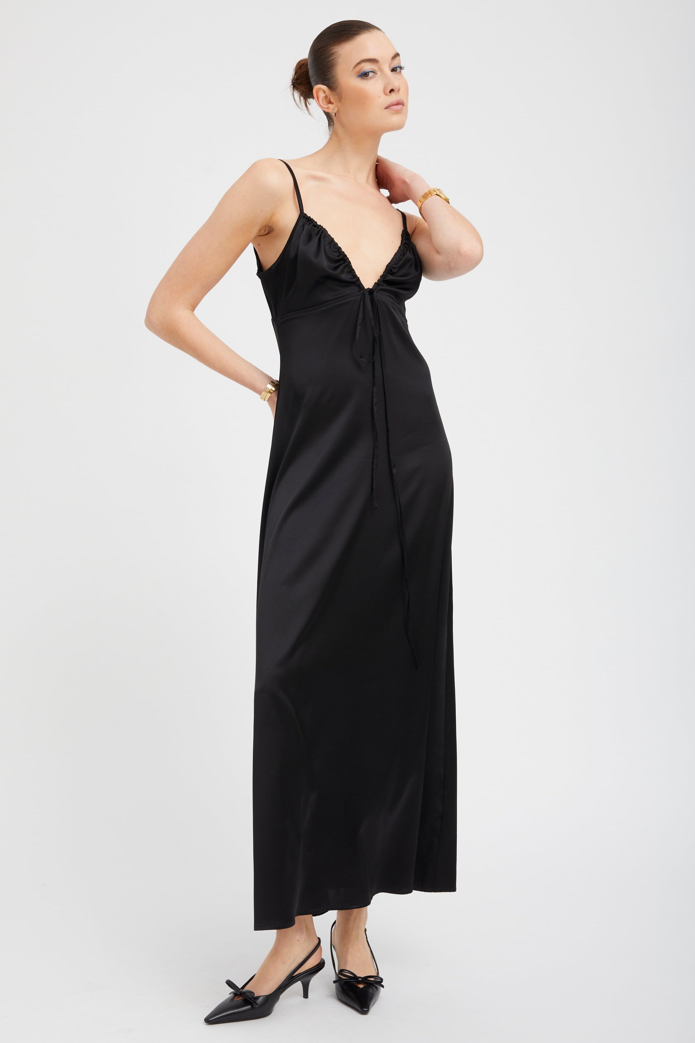 Black Silk Ibiza Dress