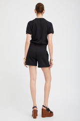 Black Raglan Sweatshirt