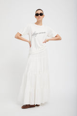 White Classic Superwoman Tee