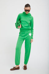 Bright Green Shrunken Hoodie