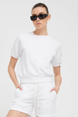 White Raglan Sweatshirt