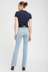 Françoise Micro Flare Denim