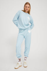 Baby Blue Heart Sweatpants