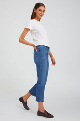 Charlotte Crop Flare Denim