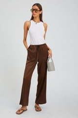 White Cotton Racer Tank