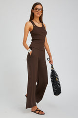 Americano Rib Fitted Scooped Tank