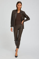 Americano Leather Western Button Down