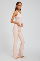 Ballet Rib Fitted Scooped Tank