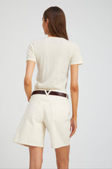 Yoko A-Line Denim Shorts