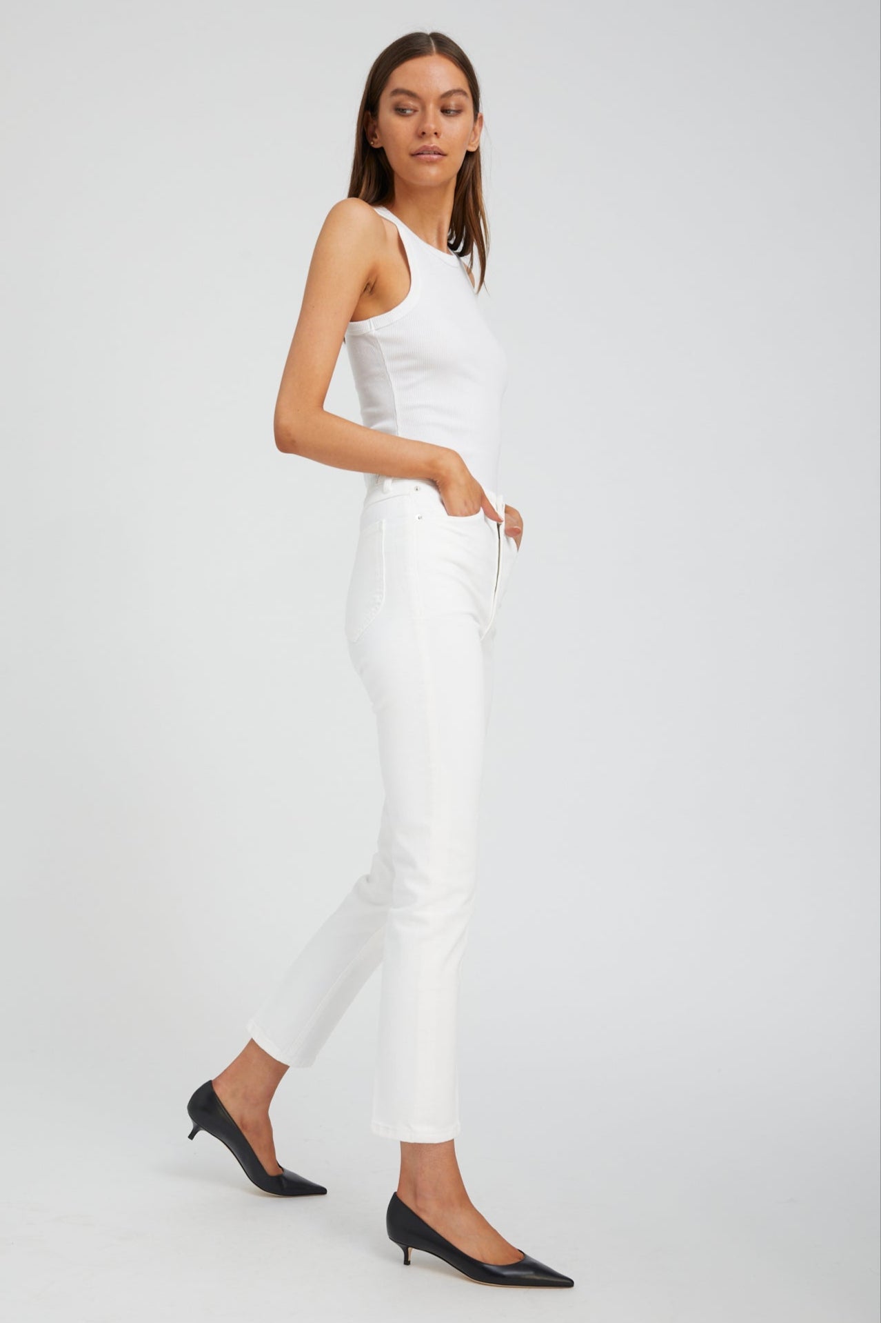 Billie Skinny Straight Leg Denim