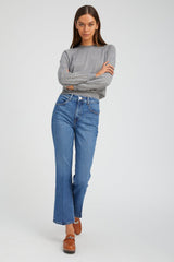 Charlotte Ankle Flare Denim