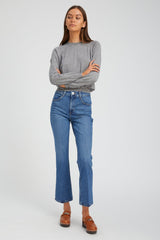 Charlotte Ankle Flare Denim