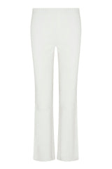 White Leather Sophia Pull On