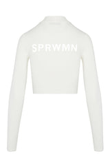 Off-White Back Logo Cropped Rashguard