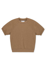 Camel Raglan Sweatshirt
