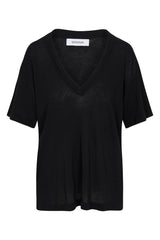 Black V-Neck Tee