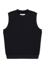 Black Shrunken Vest
